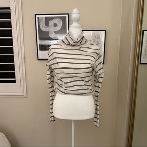 Urban Outfitters Striped Turtleneck Sweater